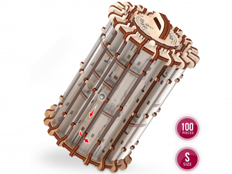 Дерев'яний конструктор Лабіринт Scroll & hole 100 ел Mr.Playwood (10701)