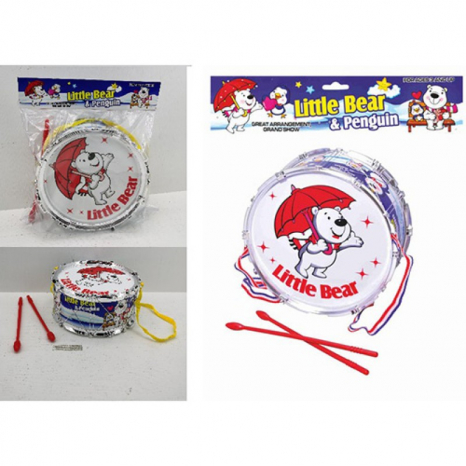 Барабан пластиковий дитячий 23 см