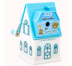 Точилка (стругачка) Peppy Pinto 110  механічна (будиночок) з контейнером  (ціна за штуку)