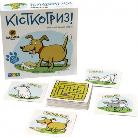 Гра настільна "Кісткогриз" від Така Мака. 110001-UA