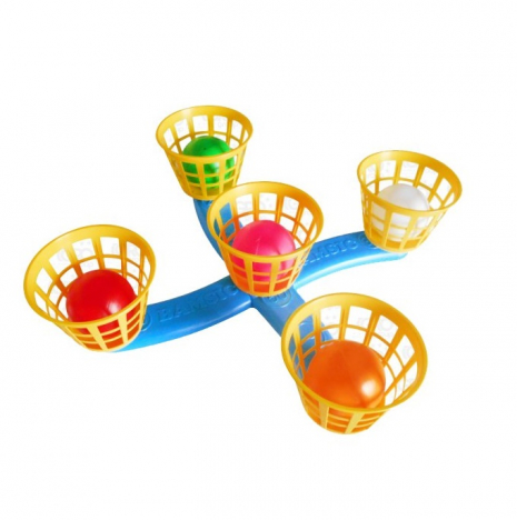 Дитячий пластиковий кільцекид №3 із кошиками, ТМ Бамсик