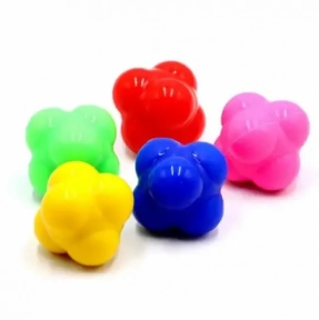 Мяч для развития реакции и координации (1 шт.) Reaction Ball, цвет случайный