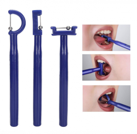 Логопедичний тренажер. Набір масажерів для мови Ортек