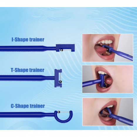 Логопедичний тренажер. Набір масажерів для мови Ортек