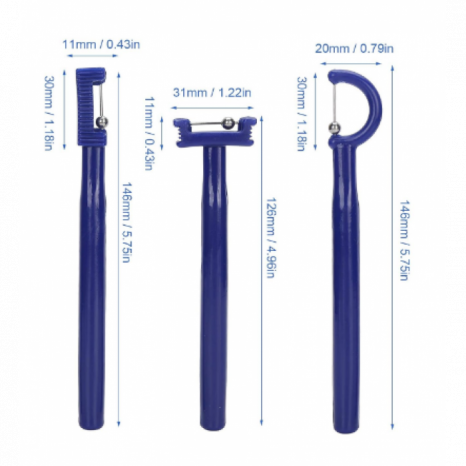 Логопедичний тренажер. Набір масажерів для мови Ортек