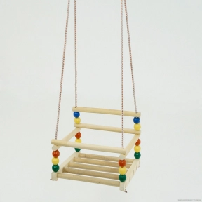 Дитяча дерев'яна підвісна гойдалка, 113