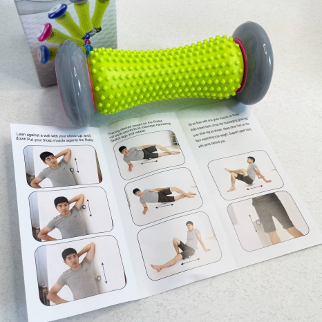 Массажный ролик для стоп и тела