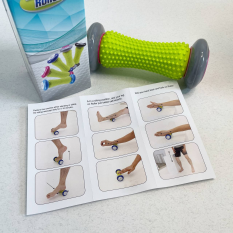 Массажный ролик для стоп и тела