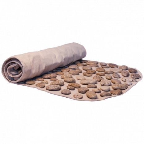 Коврик массажный с натуральной галькой Ортек 110*40см