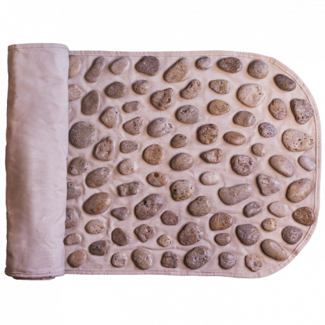 Коврик массажный с натуральной галькой Ортек 110*40см