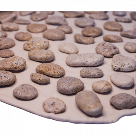 Коврик массажный с натуральной галькой Ортек 110*40см