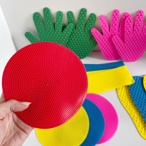 Набір для сенсорного розвитку дитини Ручки-ніжки 16 елементів  Ortek