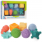 Іграшка для купання 1169 м'яч-фігурка 8 шт. Сенсорні м'ячики