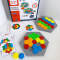 Розвиваюча гра "Логічна дошка" з пластиковими сотами та картками схемами