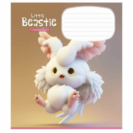 Учнівський зошит 12 аркушів коса лінія Школярик 3248С ВД-лак