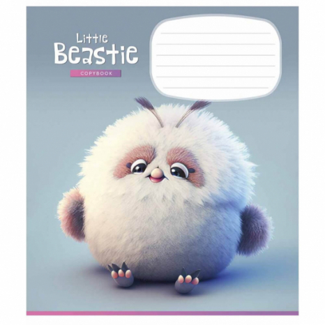 Учнівський зошит 12 аркушів коса лінія Школярик 3248С ВД-лак