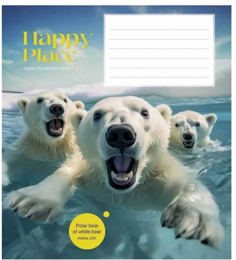 Ученическая тетрадь 12 клетка Школярик 12-3352К