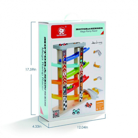 Вежа швидкісний спуск трек для гонок на 6 доріжок