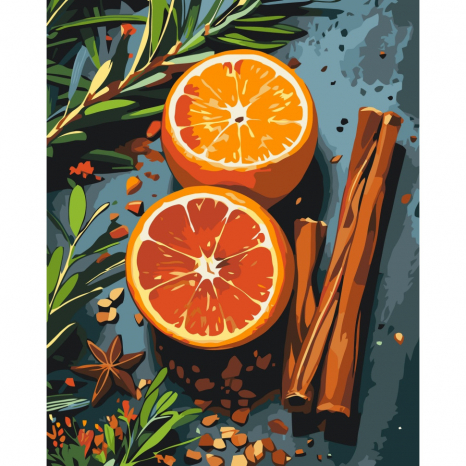 Картина за номерами Спеції для глінтвейну, 40х50 см, 12042-AC, Art Craft