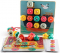 Розвиваюча іграшка Top Bright Мозаїка-логіка  та  шнурівка з картками 120450