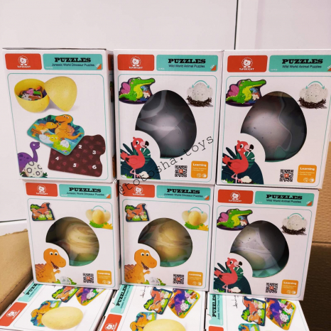 Дитячі пазли в яйці "Динозаври" від TopBright. 120457