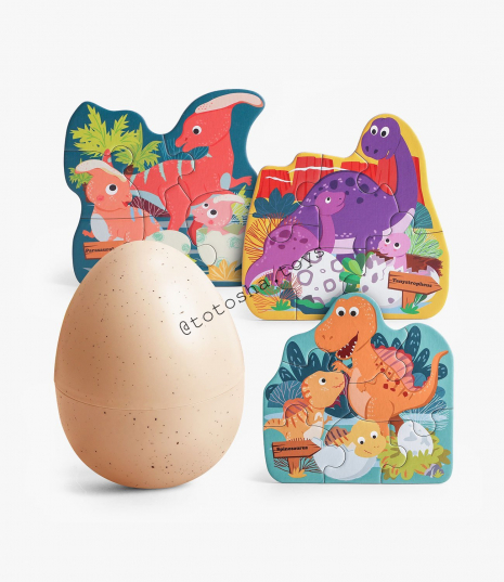 Дитячі пазли в яйці "Динозаври" від TopBright. 120457