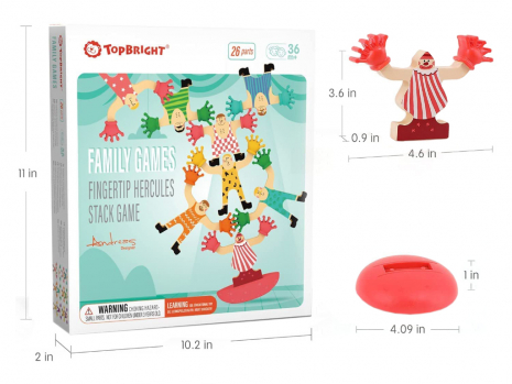 Дерев'яна іграшка балансир Геркулес Top Bright