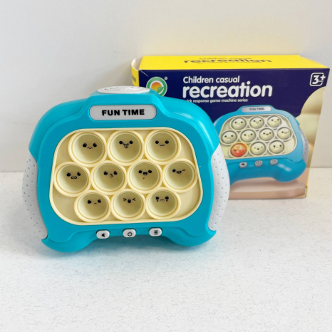 Игра головоломка антистресс электронный Pop It синий