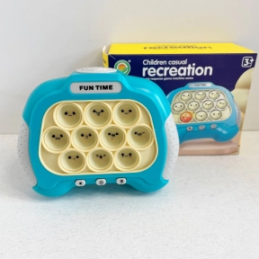 Игра головоломка антистресс электронный Pop It синий