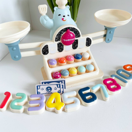 Математичні ваги Ведмежа - кондитер ТМ Top Brigh 120560