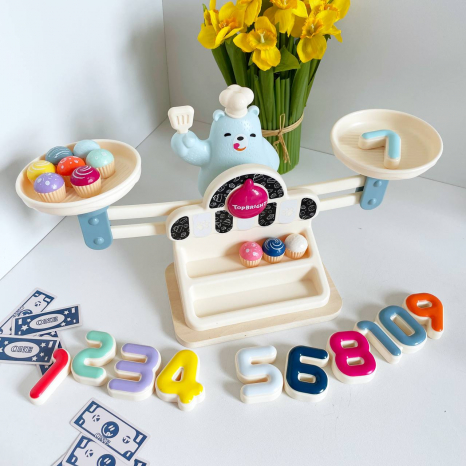 Математичні ваги Ведмежа - кондитер ТМ Top Brigh 120560