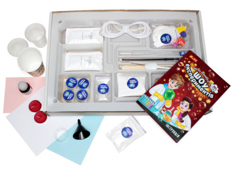 Набор для экспериментов "Шоу экспериментов" 12114151У Ранок