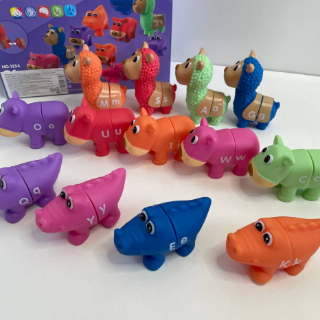 Розвиваюча гра - сортер  Тваринки - половинки (26 елементів) 1254