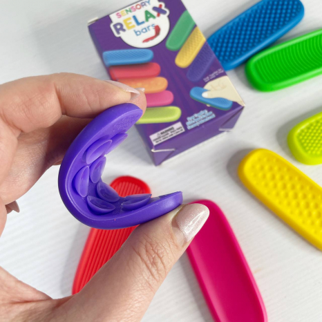 Тактильні антистрес-смужки для дітей з особливими потребами