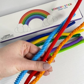 SensoStick : текстурний  гнучкий сенсорний стік для дрібної моторики та сенсорики (дротики)