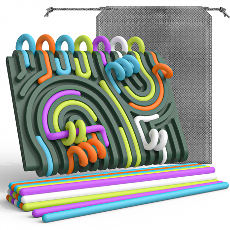 Сенсорна дошка для розвитку моторики  CalmPad 3D з лабіринтом