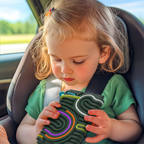 Сенсорна дошка для розвитку моторики  CalmPad 3D з лабіринтом