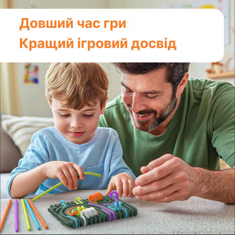 Сенсорна дошка для розвитку моторики  CalmPad 3D з лабіринтом