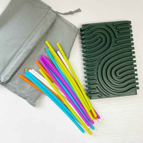 Сенсорна дошка для розвитку моторики  CalmPad 3D з лабіринтом