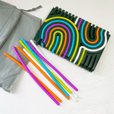 Сенсорна дошка для розвитку моторики  CalmPad 3D з лабіринтом