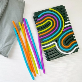 Сенсорна дошка для розвитку моторики  CalmPad 3D з лабіринтом