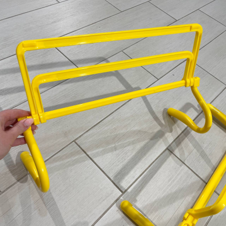 Барьер тренировочный желтый 3-уровневый