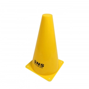 Фишка – конус для разметки поля Желтая, высота 23 см, F-23cm-Ж