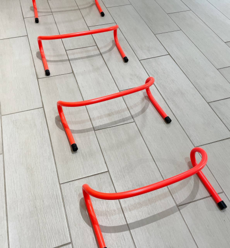 Пластиковий тренувальний бар'єр Помаранчевий, висота 15 см