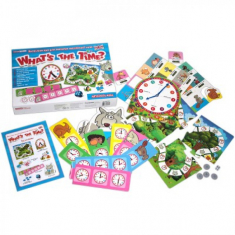 Настільна гра в питання "Котра година?" (англійською мовою) Ранок. 13109072У