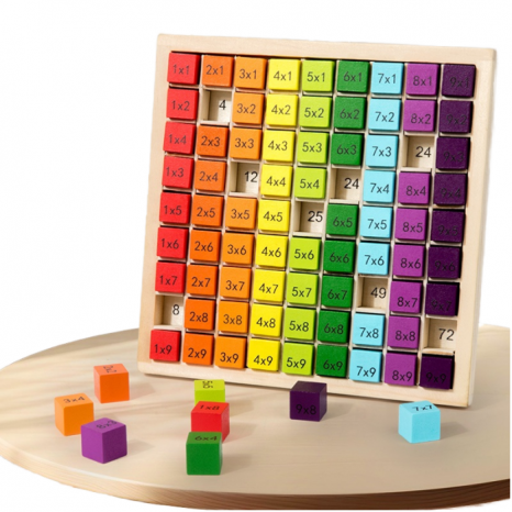 Дерев`яна таблиця множення Монтессорі