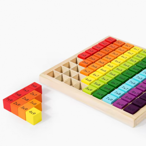 Дерев`яна таблиця множення Монтессорі