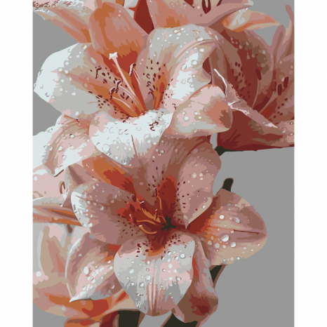 Картина за номерами "Краплі тиші" ©arttem_illustration Art Craft 13169-AC 40х50 см