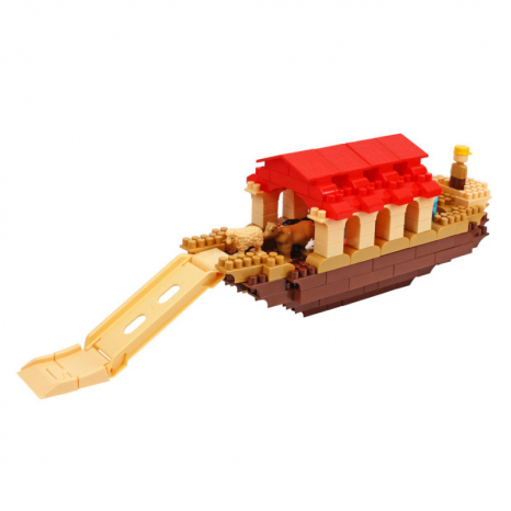 Конструктор блочный "Ноев ковчег" 190 деталей ТЕХНОК 1348