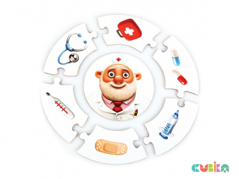 Розвиваючі пазли "Професії - 1" 13517 Puzzlika